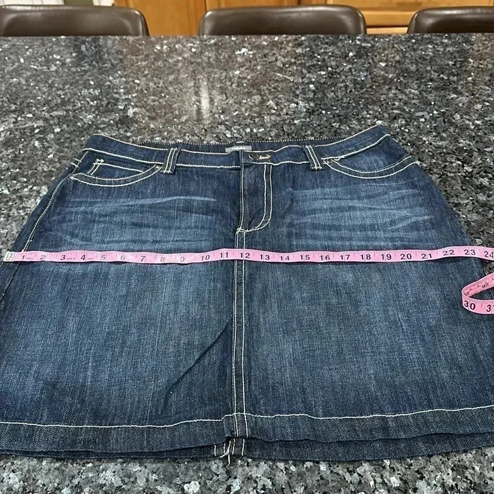 Cabelas jeans mini skirt